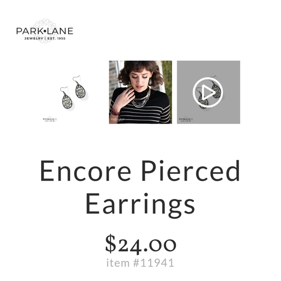 Park Lane Encore (Pierced Earrings) - Picture 2 of 3